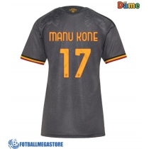 Fotballdrakt Dame AS Roma Manu Kone #17 Tredjedrakt 2026-27 Kortermet